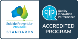 Suicide Prevention Australia Standards. Quality Innovation performance, accredited program